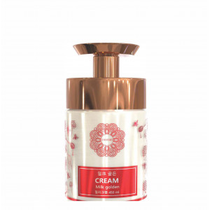 Крем- маска Moran " Золотые сливки" с молочным протеином для структуры волос 450 ml