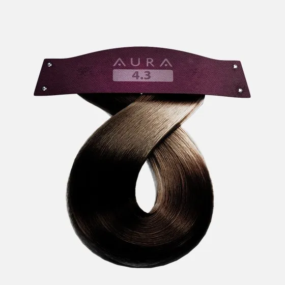 4.3 AURA MORAN травяной краситель "Золотистый шатен" 100 g