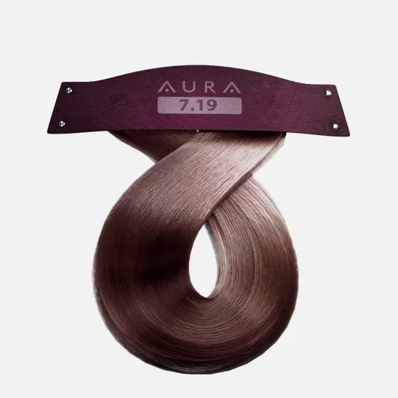 7.19 AURA MORAN травяной краситель "Русый аметистовый блонд" 100 g